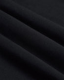 Moletom Algodão Orgânico Canguru Preto
