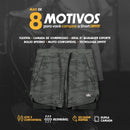 Short de Compressão 2 em 1 - Off White