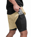 - KIT: 2 Shorts de Compressão e 1 Camiseta Tech DryFit® BZN